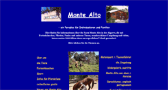 Desktop Screenshot of montealto.de